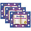 Hayes Publishing Reading Achievement Certificates and Reward Seals, 8.5" x 11", 30 Certificates Per Pack, 3 Packs Image 1