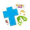 He Lives Easter Cross Lacing Craft Kit &amp;#8211; Makes 12 Image 1