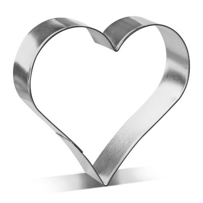 Heart 4 inch Cookie Cutters Image 1