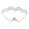 Heart Double 3.5" Cookie Cutters Image 1