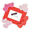 Heart Picture Frame Magnet Craft Kit - Makes 12 Image 1