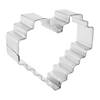 Heart, Pixelated 3" Cookie Cutters Image 2