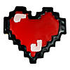 Heart, Pixelated 3" Cookie Cutters Image 3