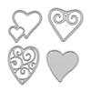 Heart Shapes Cutting Dies - 4 Pc. Image 1