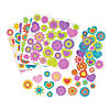 Hearts & Flowers Self-Adhesive Shapes - 500 Pc. Image 1