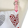 Hearts Collage Print Chef Apron Image 4
