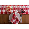 Hearts Woven Check Tablecloth 60X84 Image 2