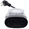 Heavy Duty 24-Hour Plug-In Timer - 5" - Black Image 3