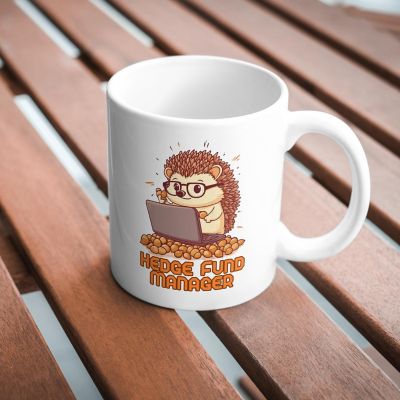 Hedge Fund Manager Mug by Dancing Littles Jungle Image 2
