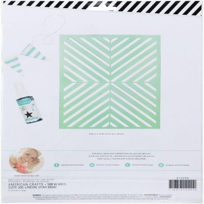 Heidi Swapp Gallery Wall Stencil-Arrow Image 1