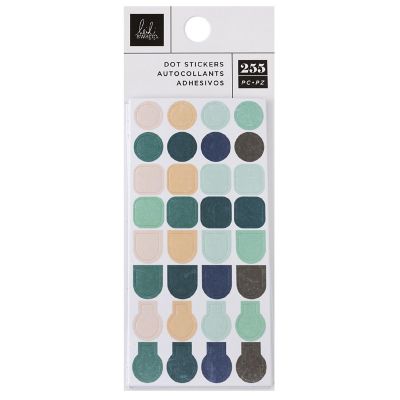 Heidi Swapp Set Sail Dot Stickers-255/Pkg Image 1
