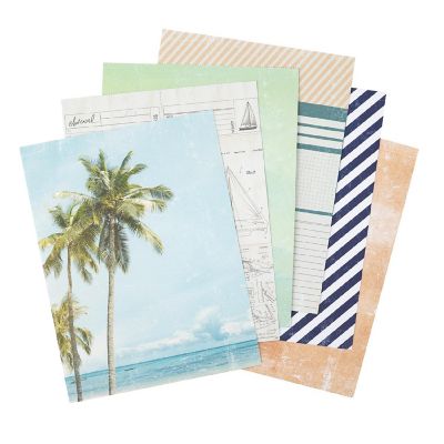 Heidi Swapp Single-Sided Paper Pad 6"X8" 36/Pkg-Set Sail Image 2