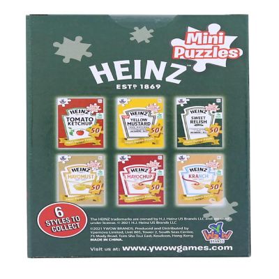 Heinz 50 Piece Mini Jigsaw Puzzle  Sweet Relish Image 1