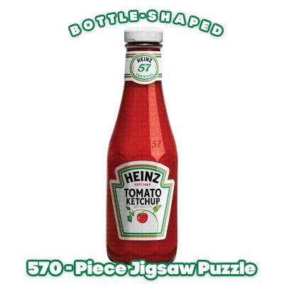 Heinz Ketchup Bottle 570 Piece Jigsaw Puzzle For Adults And Kids Image 2