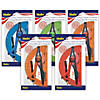 Helix Plastic Locking Compass &amp; Protractor Set, 5 Sets Image 1