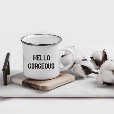 Hello Gorgeous 11 oz Campfire Mug Image 1