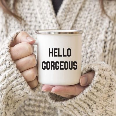 Hello Gorgeous 11 oz Campfire Mug Image 2
