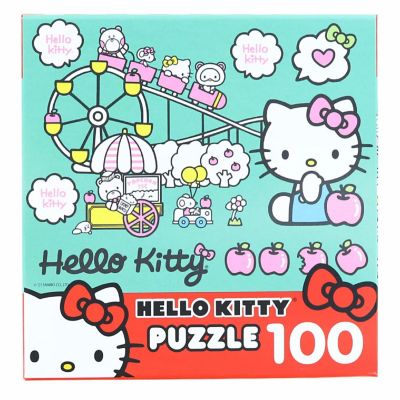 Hello Kitty 100 Piece Jigsaw Puzzle  Hello Kitty and Friends Theme Park Fun Image 1