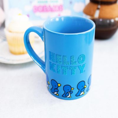 Hello Kitty 14 Ounce Ceramic Glitter Mug Image 3