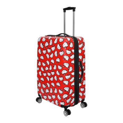 Hello Kitty All-Over Print 28&quot; Suitcase With 360-Degree Wheels And Retractable Handle Image 1