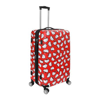 Hello Kitty All-Over Print 28&quot; Suitcase With 360-Degree Wheels And Retractable Handle Image 2