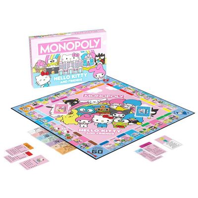 Hello Kitty and Friends Monopoly Board Game Image 1