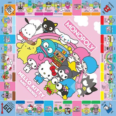 Hello Kitty and Friends Monopoly Board Game Image 2