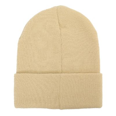 Hello Kitty Blue Circle Embroidered Khaki Cuff Beanie Image 2