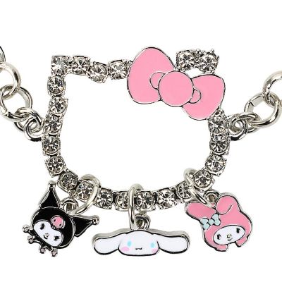 Hello Kitty Character Shape Bracelet With Three Character Charms Image 1