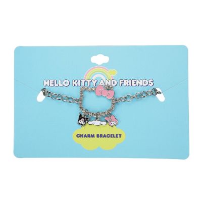 Hello Kitty Character Shape Bracelet With Three Character Charms Image 2