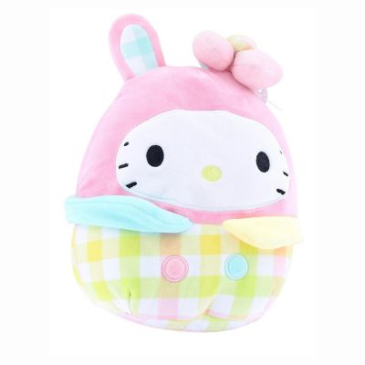 Hello Kitty Easter 8 Inch Squishmallow Plush  Hello Kitty in Bunny Costume Image 1