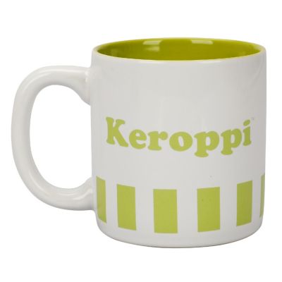 Hello Kitty Keroppi 16 Oz White Ceramic Mug Image 1