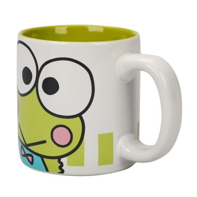 Hello Kitty Keroppi 16 Oz White Ceramic Mug Image 2