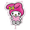 Hello Kitty My Melody 22 3/4" Mylar Balloon Image 1