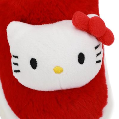 Hello Kitty Plush Character Heads Women's Brown Mules-Large Image 2