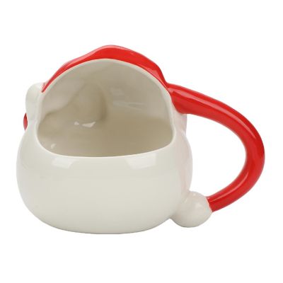 Hello Kitty Santa Hat 16 oz. Ceramic Sculpted Character Mug Image 1
