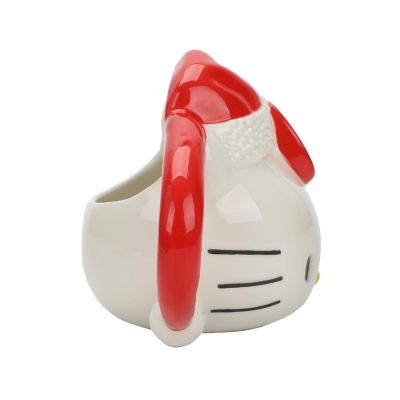 Hello Kitty Santa Hat 16 oz. Ceramic Sculpted Character Mug Image 2