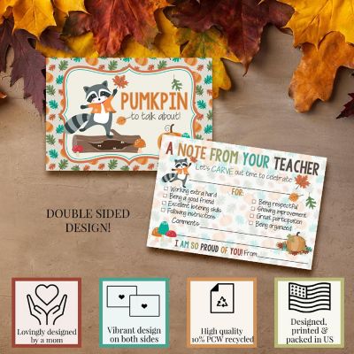 Hello Pumpkin Teacher Mail for Students by AmandaCreation 30ct Image 2