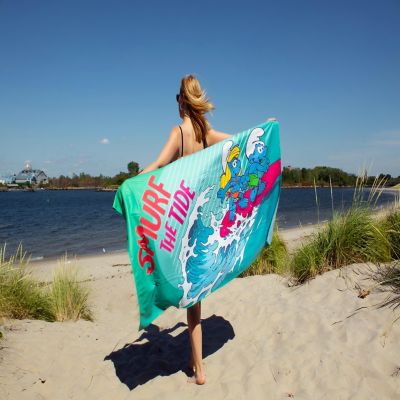 Hello Summer BeachTech 30"x60" beach towel Image 1