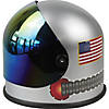 Helmet Space Silver with Reflective Visor OS Image 1