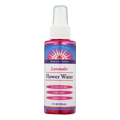 Heritage Products Flower Water Lavender - 4 fl oz Image 1