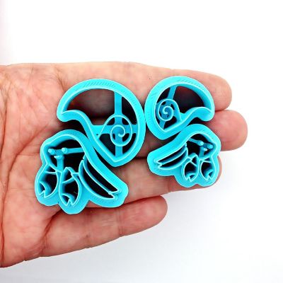 Hermit Crab Clay Cutters in Two Sizes, 4 pc Image 2