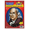 Heroes in History: Benjamin Franklin Wig & Glasses Image 1