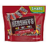 HERSHEY'S Miniatures Dark Chocolate Candy Assortment, Share Pack, 10.1 oz, 3 Pack Image 1