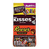 HERSHEY&#39;S, REESE&#39;S, KISSES Milk Chocolate Candy Assortment, 35 oz Image 1