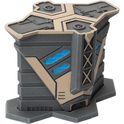 Hextech Trinity City: Painted Condo Buildings, 2 Pieces Image 2