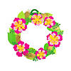 Hibiscus Flower Wreath Craft Kit &#8211; Makes 1 Image 1