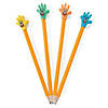 High Five Pencil Top Erasers - 24 Pc. Image 1
