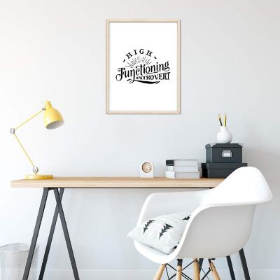 High Functioning Introvert 8.5x11in 1Pk Image 2