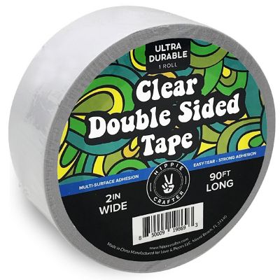 Hippie Crafter Clear Double Sided Tape 2" Wide Image 1